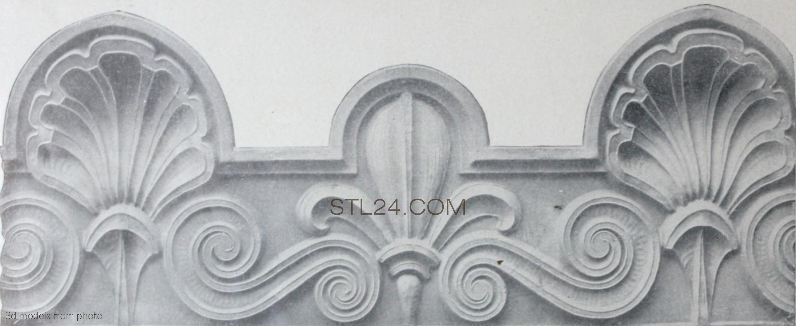 Фризы (FRIESE_1502 -  | 3D model 3DSMAX / OBJ / STL) 3D модель для ЧПУ станка